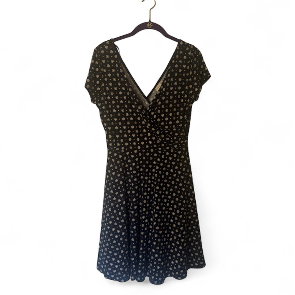 Zara Black and White Polka Dot Mini Dress